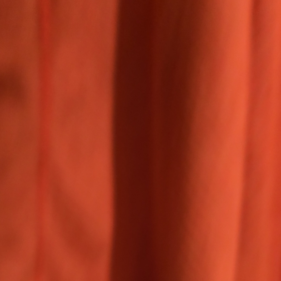 Columbia Red Fitted Ribbed Hoodie with Mandarin Collar - Picture 3 of 8